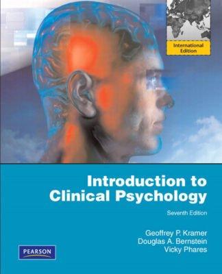 Book Introduction to Clinical Psychology International Edition free