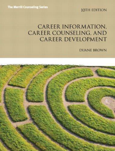 Book Career Information, Career Counseling, and Career Development (The Merrill Counseling Series) free