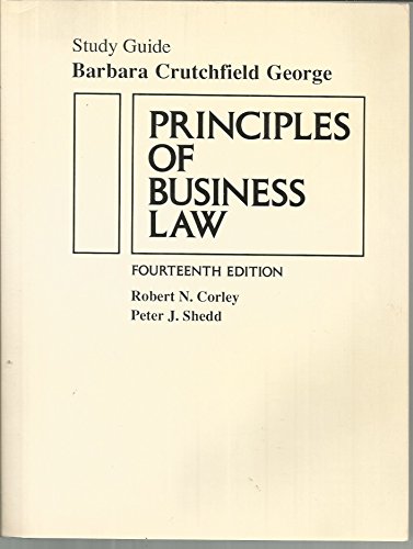 Book Principles Business Law S/G Corley/shedd free