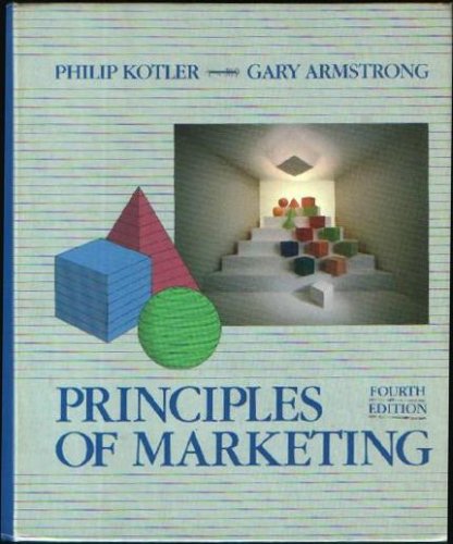 Book Principles of marketing (The Prentice Hall series in marketing) free
