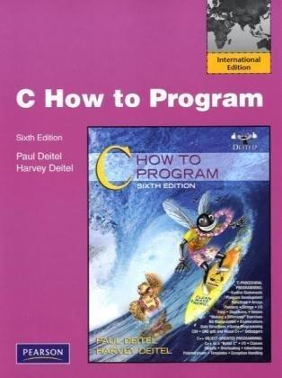 Book C: International Version: How to Program free