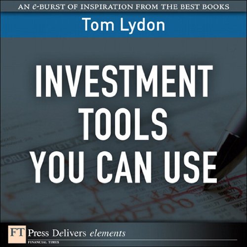 Book Investment Tools You Can Use (FT Press Delivers Elements) free
