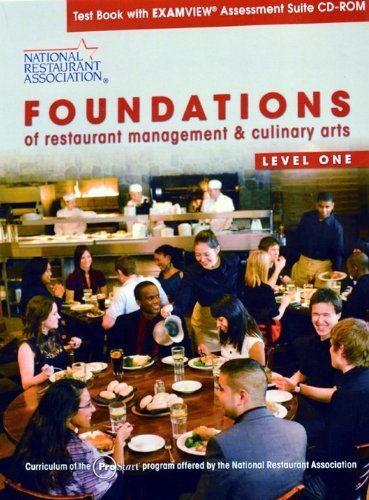 Book Test Book W/Examview Assessment Suite CD-ROM for Foundations of Restaurant Management and Culinary Arts: Level 1 free