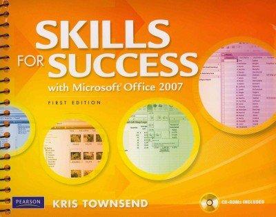 Book Skills For Success Using Microsoft Office 2007 And Myitlab Student Access Code Card Package free