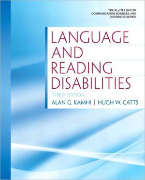 Book Language and Reading Disabilities (Allyn & Bacon Communication Sciences and Disorders) free