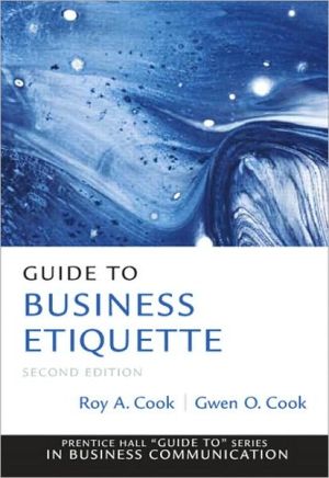 Book Guide to Business Etiquette (Guide to Series in Business Communication) free
