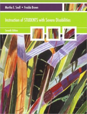 Book Instruction of Students with Severe Disabilities (7th Edition) free