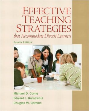 Book Effective Teaching Strategies that Accommodate Diverse Learners free