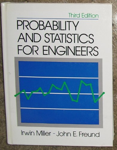 Book Probability and statistics for engineers free