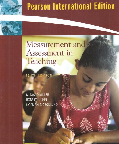 Book Measurement and Assessment in Teaching free