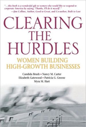 Book Clearing the Hurdles: Women Building High-Growth Businesses free