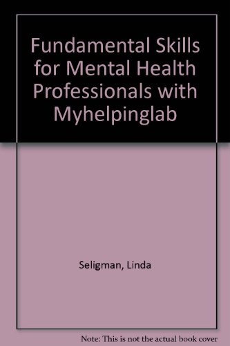 Book Fundamental Skills for Mental Health Professionals with MyHelpingLab free