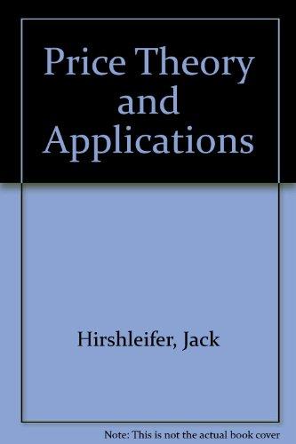 Book Price Theory and Applications free