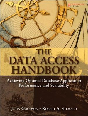 Book The Data Access Handbook: Achieving Optimal Database Application Performance and Scalability free