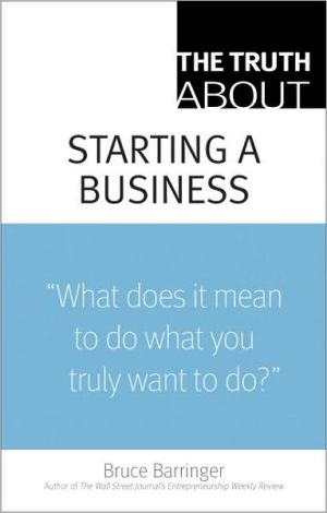 Book Truth About Starting a Business, The free