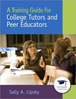 Book A Training Guide for College Tutors and Peer Educators free