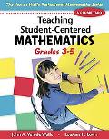 Book Teaching Student-centered Mathematics: Grades 3-5 With Ebook: 2 free