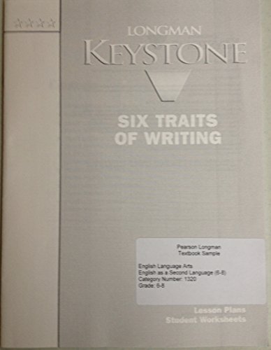 Book Longman Keystone: Six Traits Of Writing Lesson Plans, Student Worksheets free