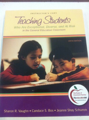 Book Instructor's Copy. Teaching Students Who Are Exceptional, Diverse, and at Risk in the General Education Classroom free
