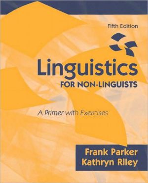 Book Linguistics FOR NON-LINGUISTS, A Primer with Exercises free