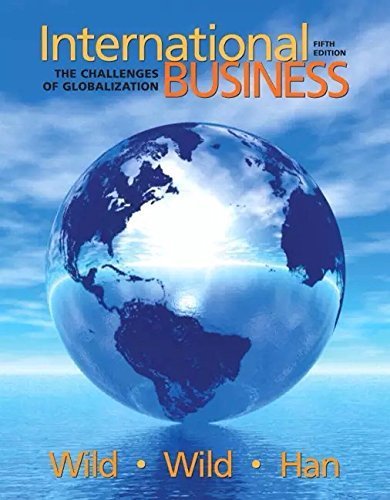 Book International Business: (Instructor's Review Copy) The Challenges of Globalization free