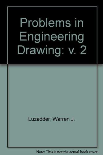 Book Problems In Engineering Drawing: V. 2 free