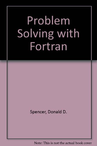 Book Problem Solving With Fortran free