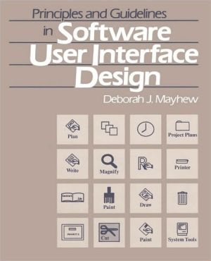 Book Principles and Guidelines in Software User Interface Design free