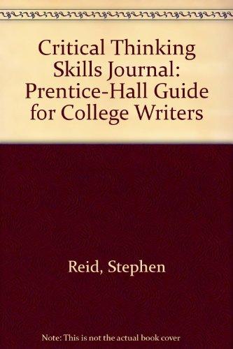 Book Critical Thinking Skills Journal free