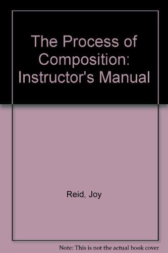 Book Process Of Composition (instructors' Manual) free