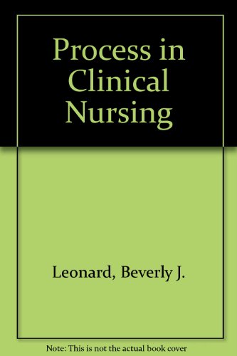 Book Process In Clinical Nursing free