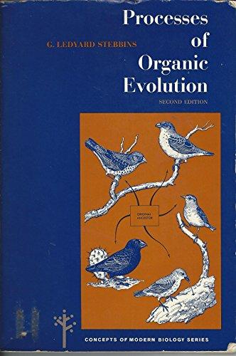 Book Processes of Organic Evolution (Concepts of Modern Biology) free