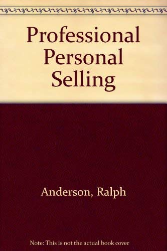 Book Professional Personal Selling free