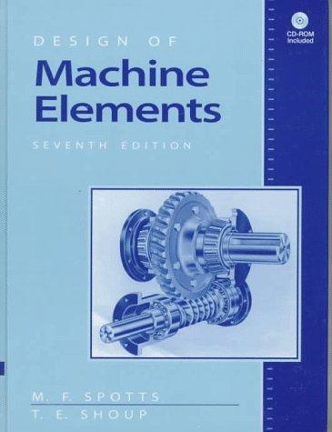 Book Design of Machine Elements (7th Edition) free