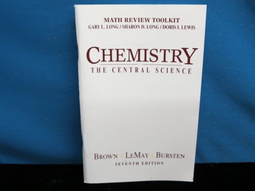 Book Chemistry The Central Science Math Review Toolkit free