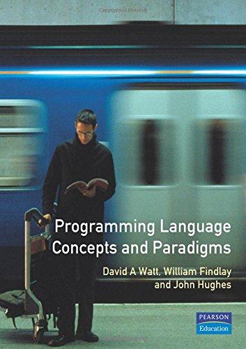 Book Programming Language Concepts Paradigms (Prentice Hall International Series in Computer Science) free