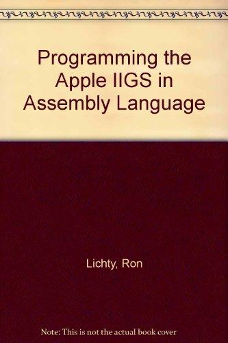Book Programming The Apple Iigs In Assembly Language free