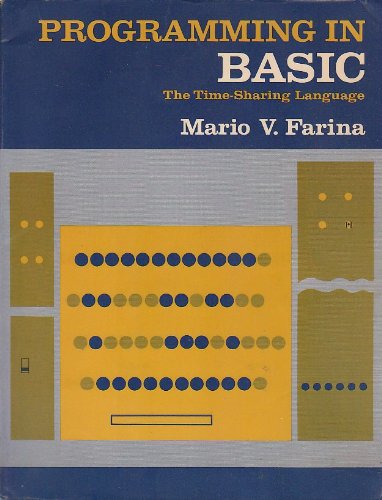 Book Programming in Basic, the Time-Sharing Language free