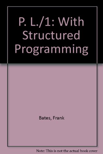 Book Programming Language/one: With Structured Programming free