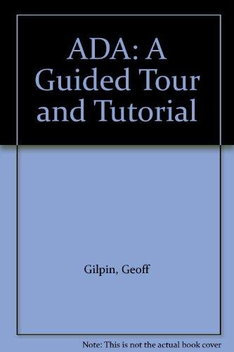 Book Ada: A Guided Tour And Tutorial free