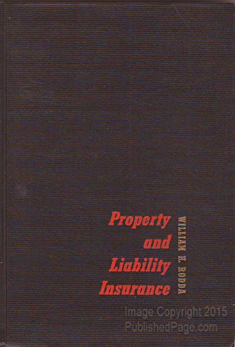 Book Property And Liability Insurance free