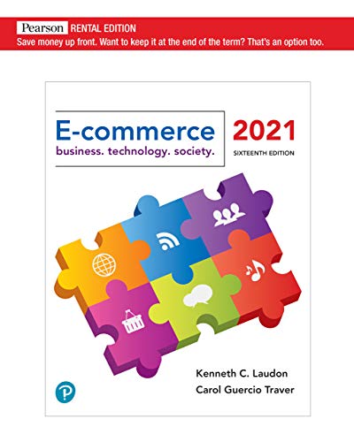Book E-Commerce 2021: Business, Technology, and Society (2-downloads) free
