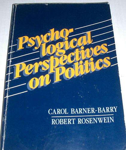 Book Psychological Perspectives on Politics free