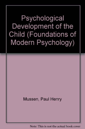 Book Psychological Development of the Child free