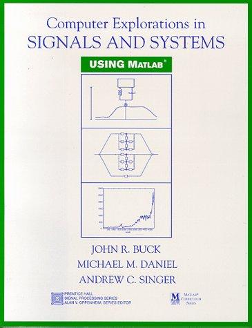 Book Computer Explorations in Signals and Systems Using MATLAB free