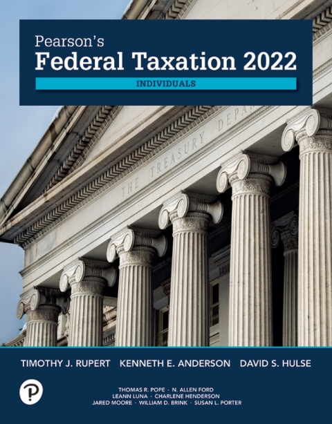 Book Pearson's Federal Taxation 2022 Individuals free