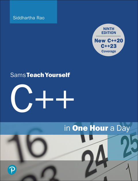 Book Sams Teach Yourself C++ in One Hour a Day free
