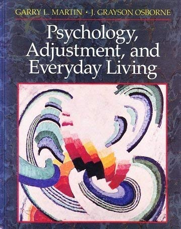 Book Psychology, Adjustment, and Everyday Living free