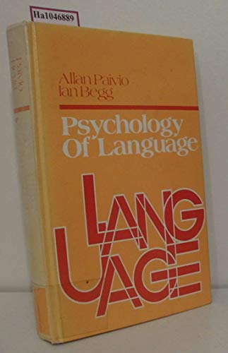 Book Psychology of Language free