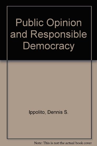 Book Public opinion and responsible democracy free
